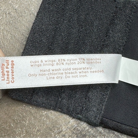 Cacique Black Lightly Lined Full Coverage Underwire Bra 40DDD - Picture 10 of 11